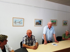 HSUIR, Otvorenje izložbe