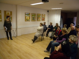 Otvorenje izložbe - crtanje i slikanje