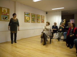 Otvorenje izložbe - crtanje i slikanje