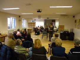 Otvorenje izložbe - crtanje i slikanje