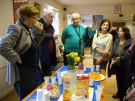 Otvorenje izložbe slika, Ljiljana Smontara