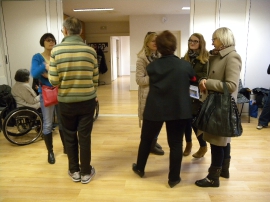 Otvorenje izložbe slika, Marija Glavičić Počuč