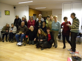 Otvorenje izložbe slika, Marija Glavičić Počuč