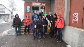 Planinarski izlet, prosinac
