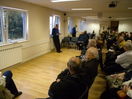 Prezentacija, Prva građanska udruga za sjajne pogrebe i posmrtnu pripomoć